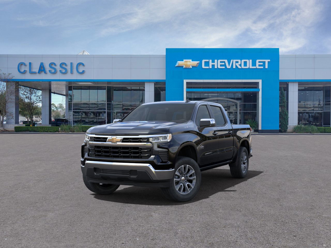 2025 Chevrolet Silverado 1500 LT Black at Classic Elite Chevrolet Hwy 6