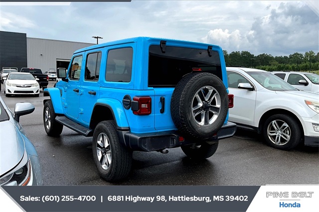 2021 Jeep Wrangler Unlimited Sahara photo 4