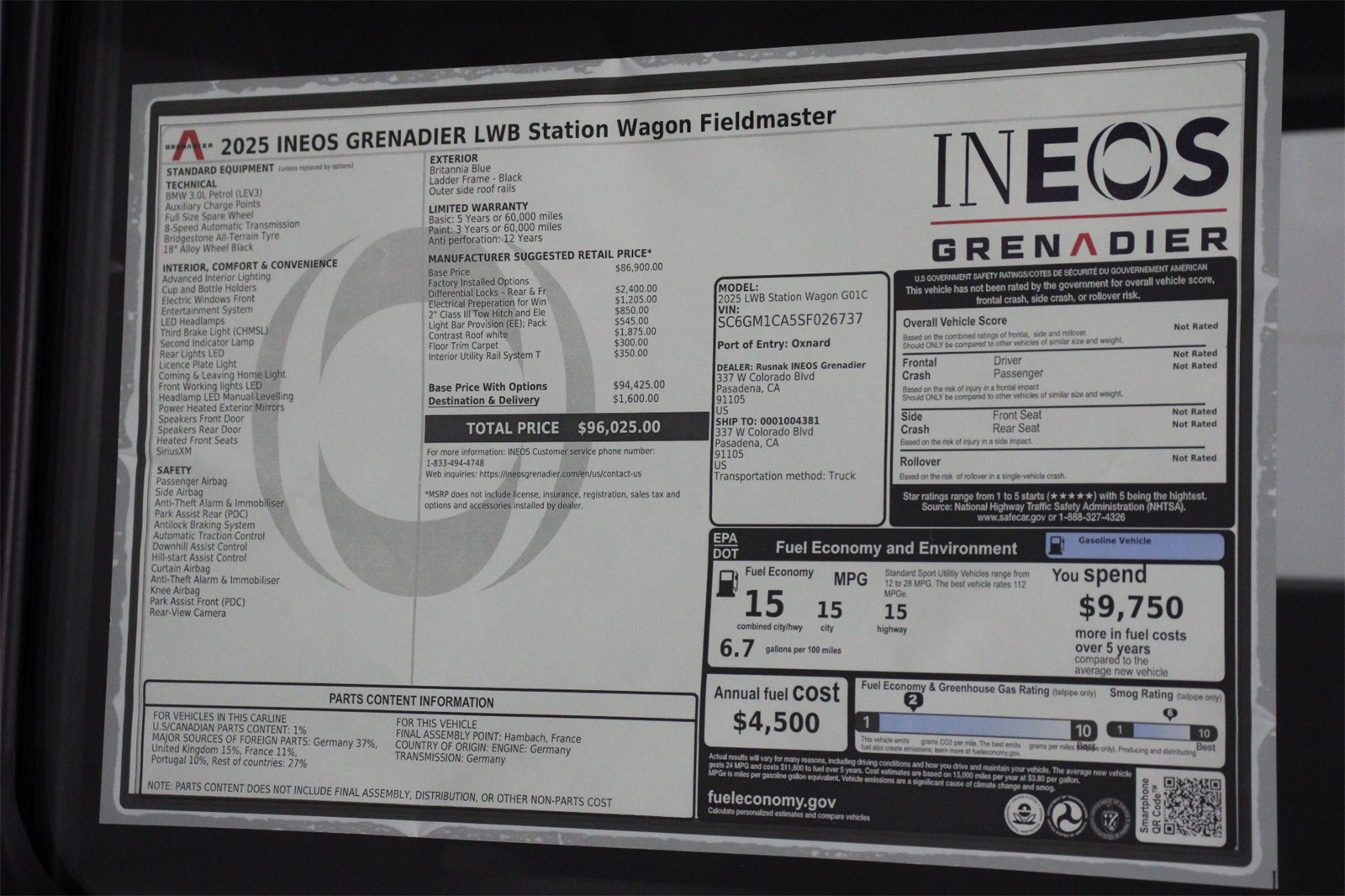 2025 Ineos Grenadier photo 17