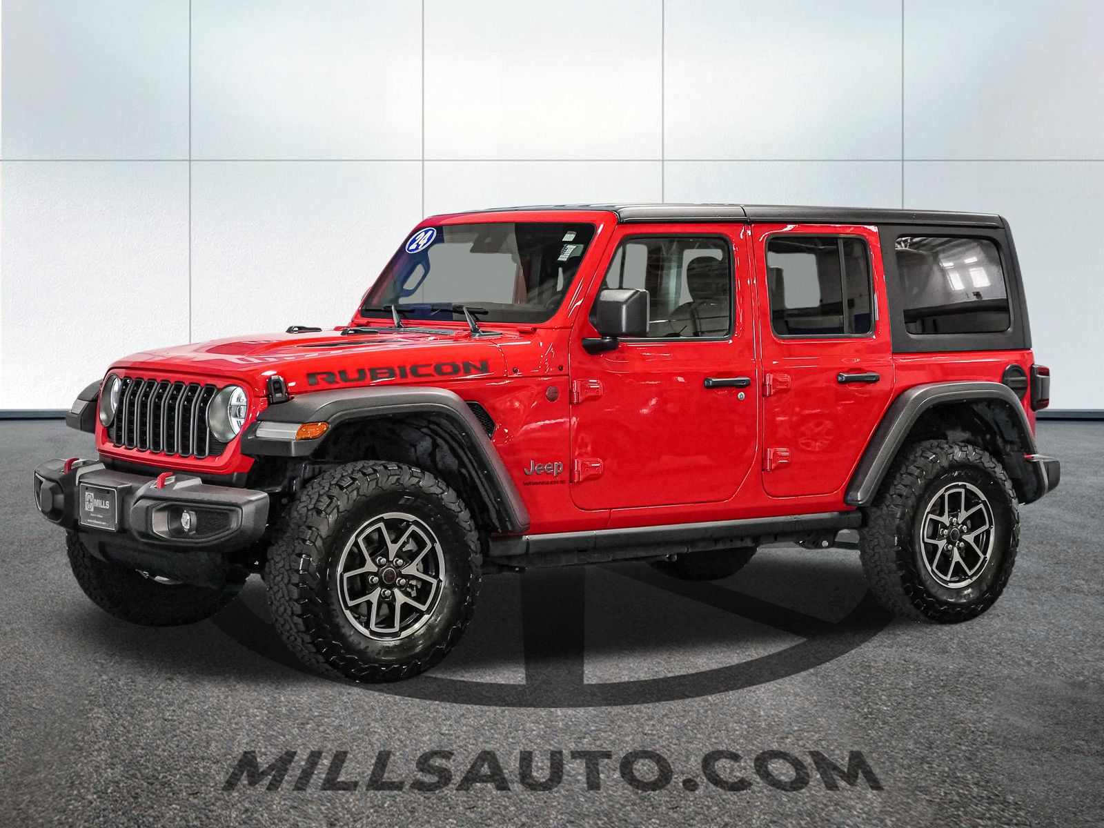 Used 2024 Jeep Wrangler 4-Door Rubicon with VIN 1C4PJXFG9RW284294 for sale in Baxter, Minnesota