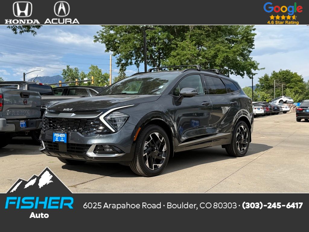 Used 2023 Gravity Gray Kia SX-Prestige image 1
