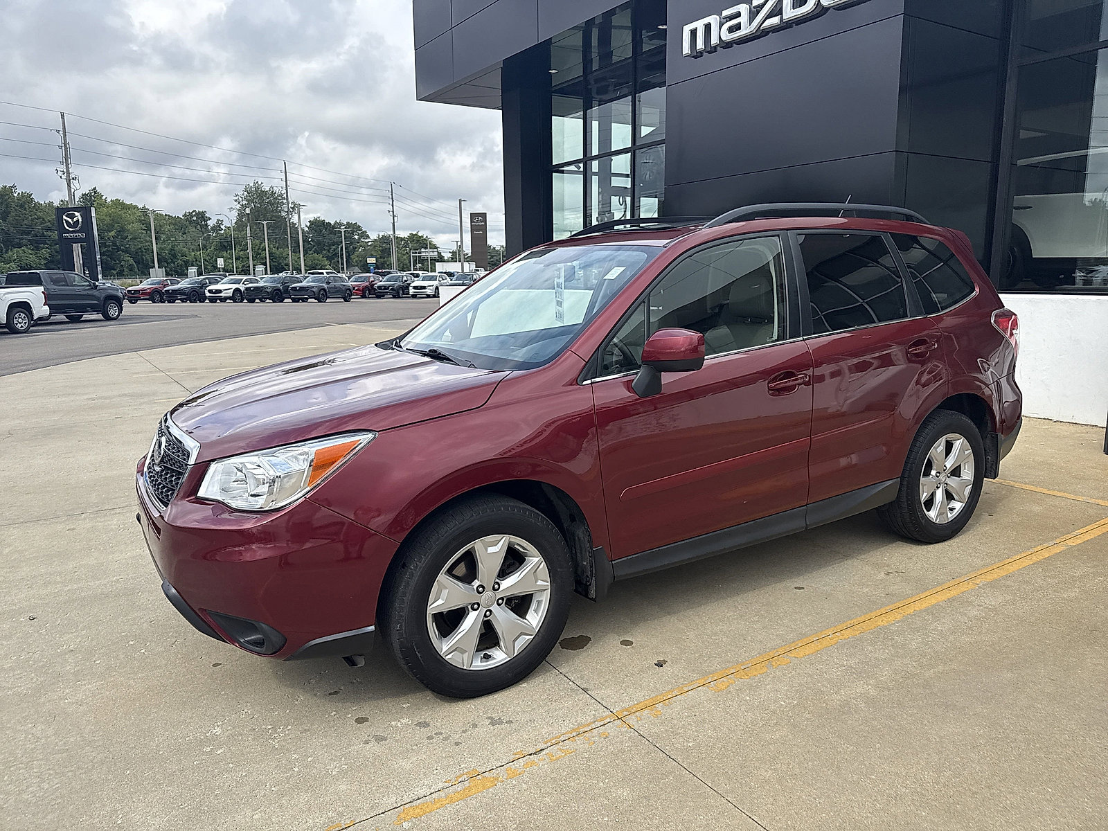 Used 2014 Subaru Forester i Limited with VIN JF2SJAHC1EH430415 for sale in Evansville, IN