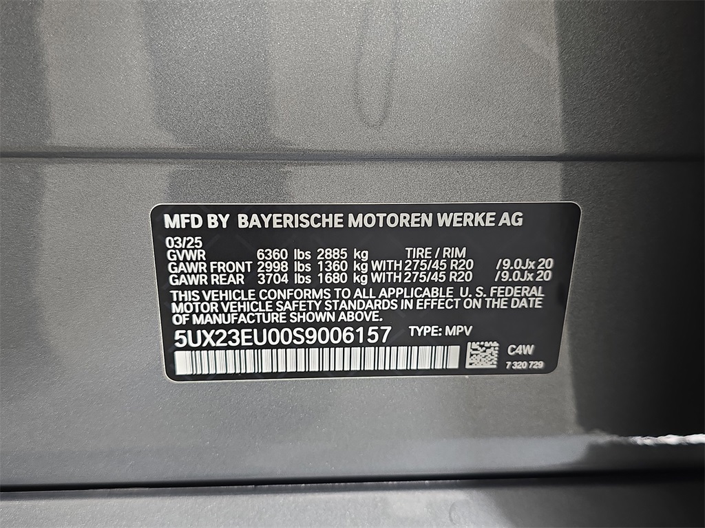 2025 Bmw X5 xDrive40i photo 27