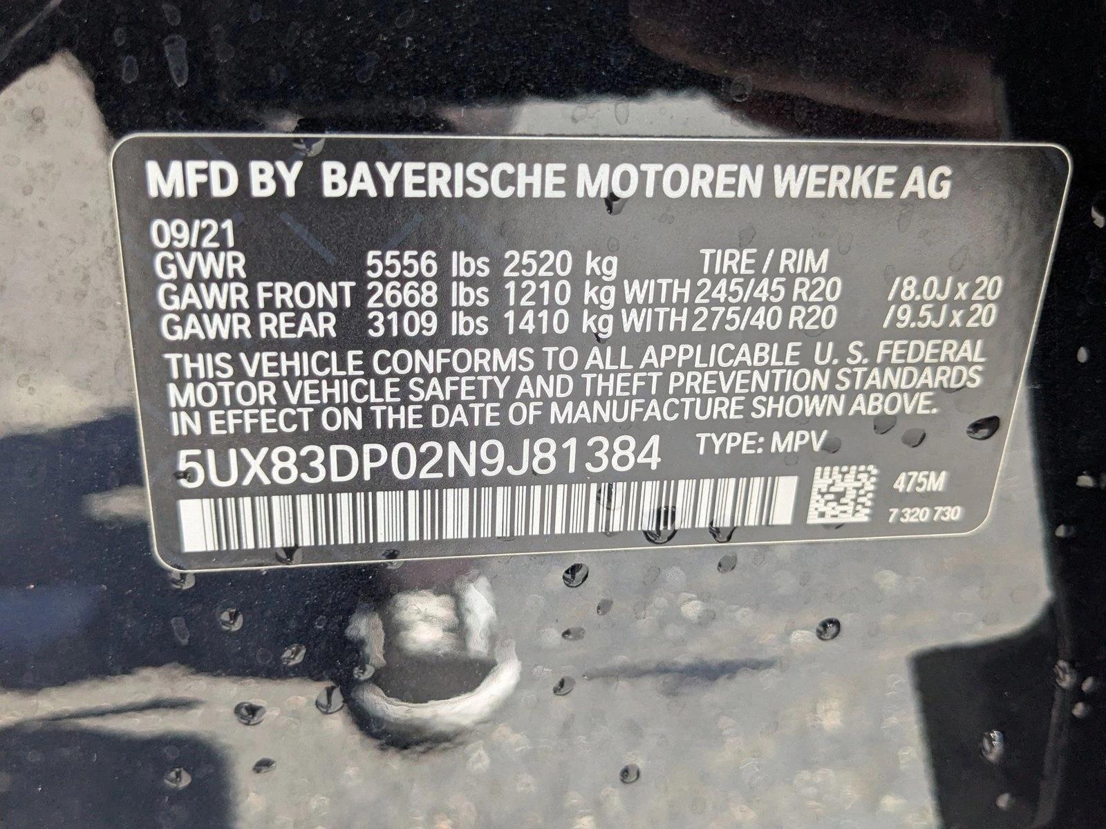 2022 Bmw X3 M 40i photo 24