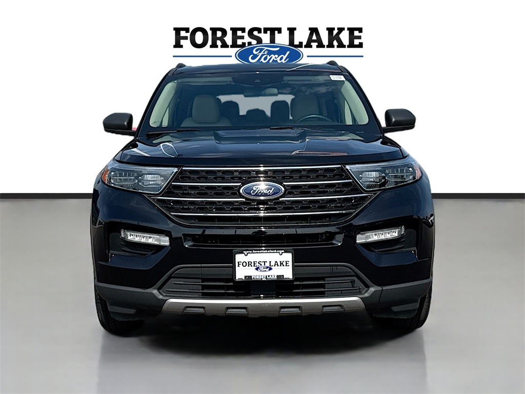 Certified 2023 Ford Explorer XLT with VIN 1FMSK8DH9PGA55948 for sale in Forest Lake, Minnesota