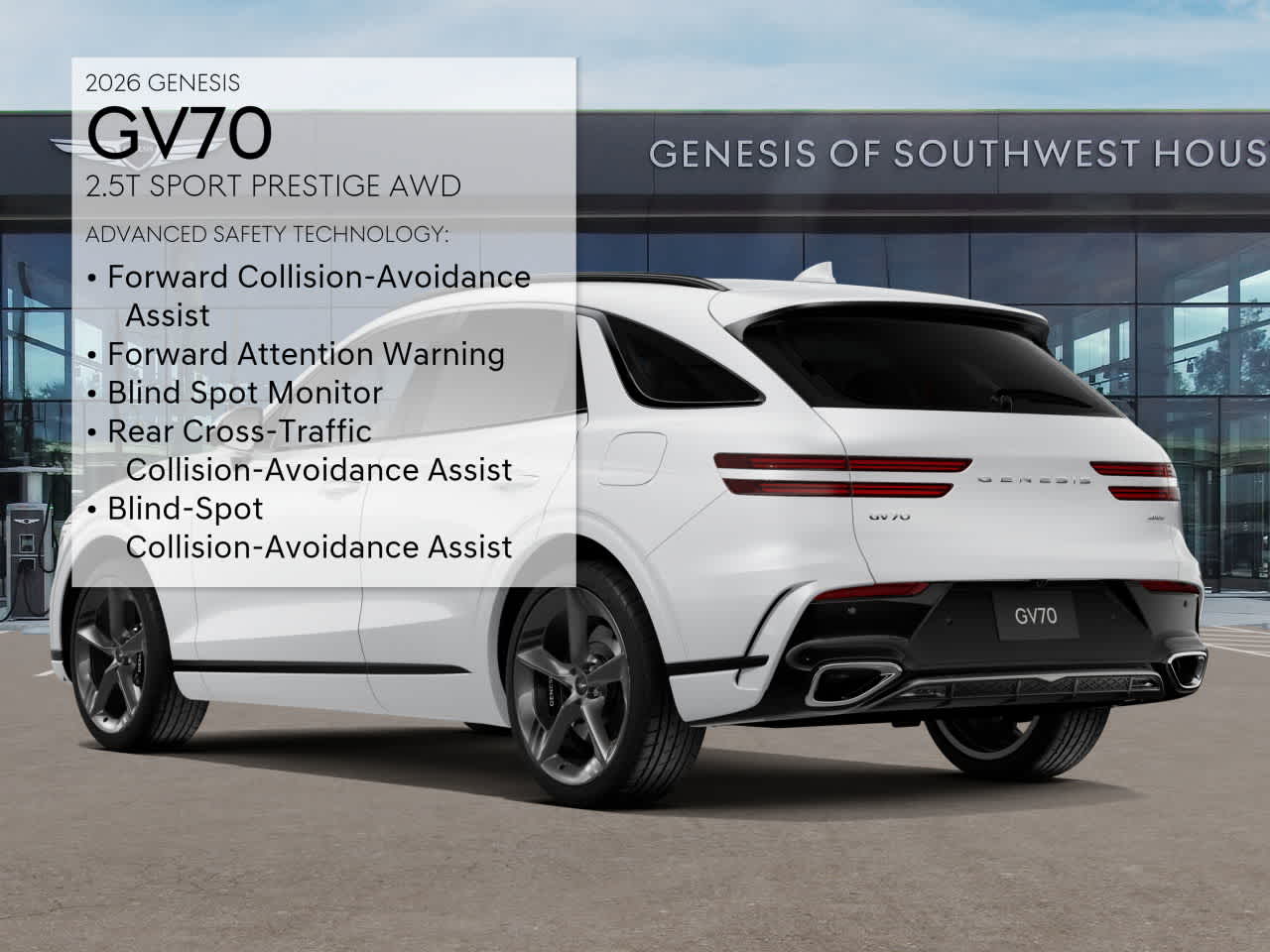 2026 Genesis GV70 2.5T Sport Prestige photo 4