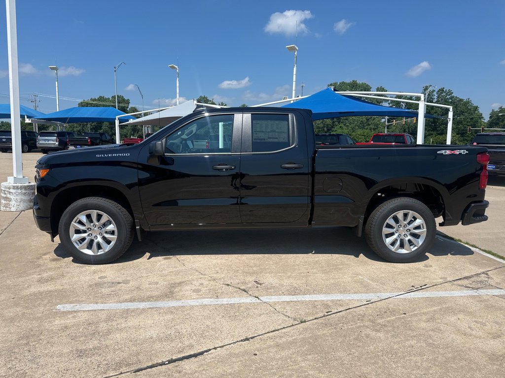 New 2024 Chevrolet Silverado 1500 Custom Double Cab in Chickasha 