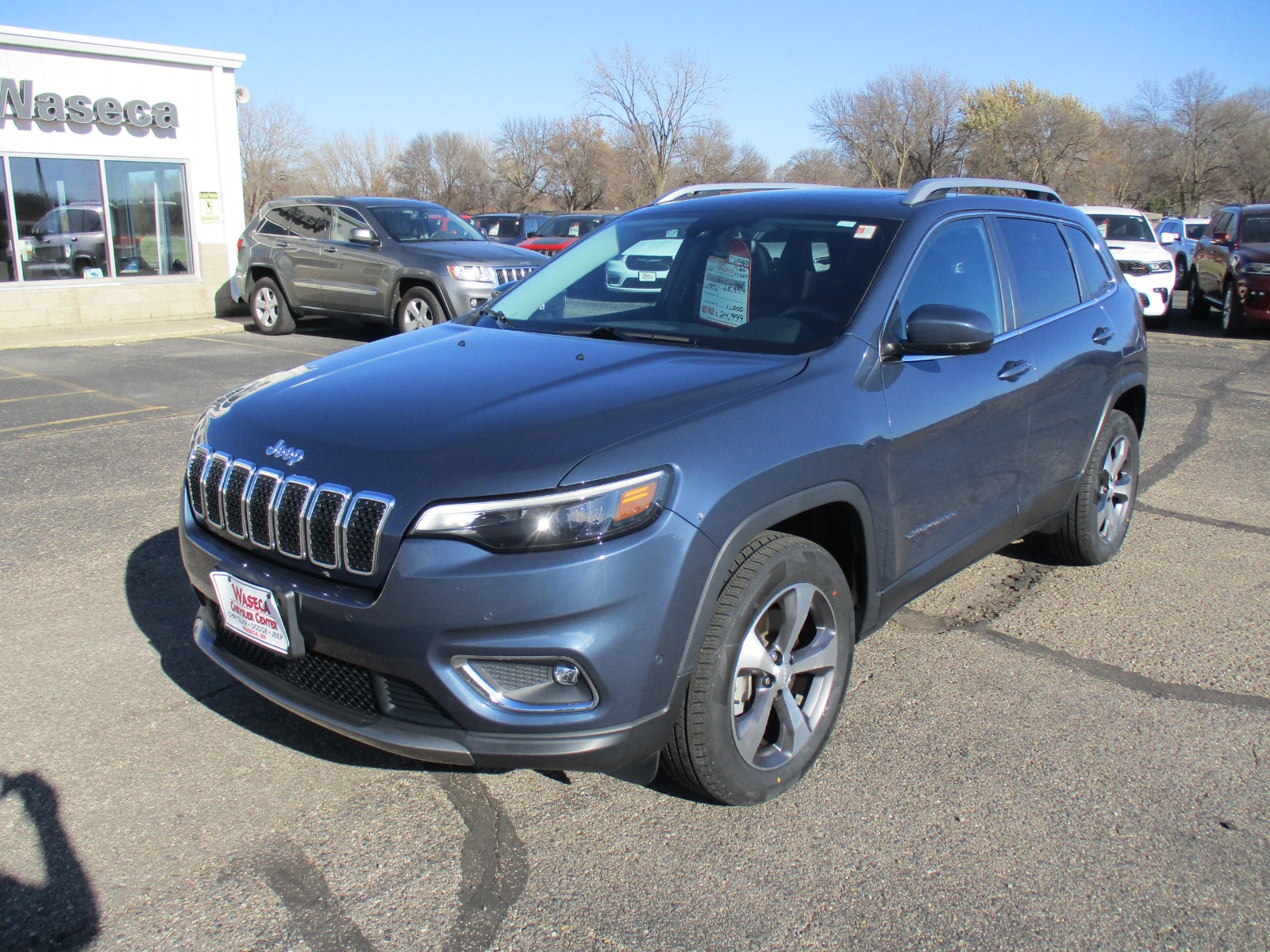 Used 2021 Jeep Cherokee Limited with VIN 1C4PJMDX7MD219336 for sale in Waseca, Minnesota