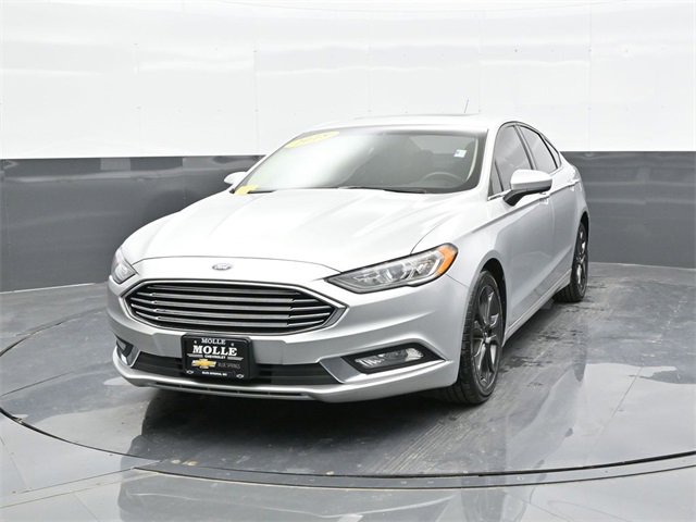 Used 2018 Ford Fusion SE with VIN 3FA6P0HD7JR285011 for sale in Kansas City