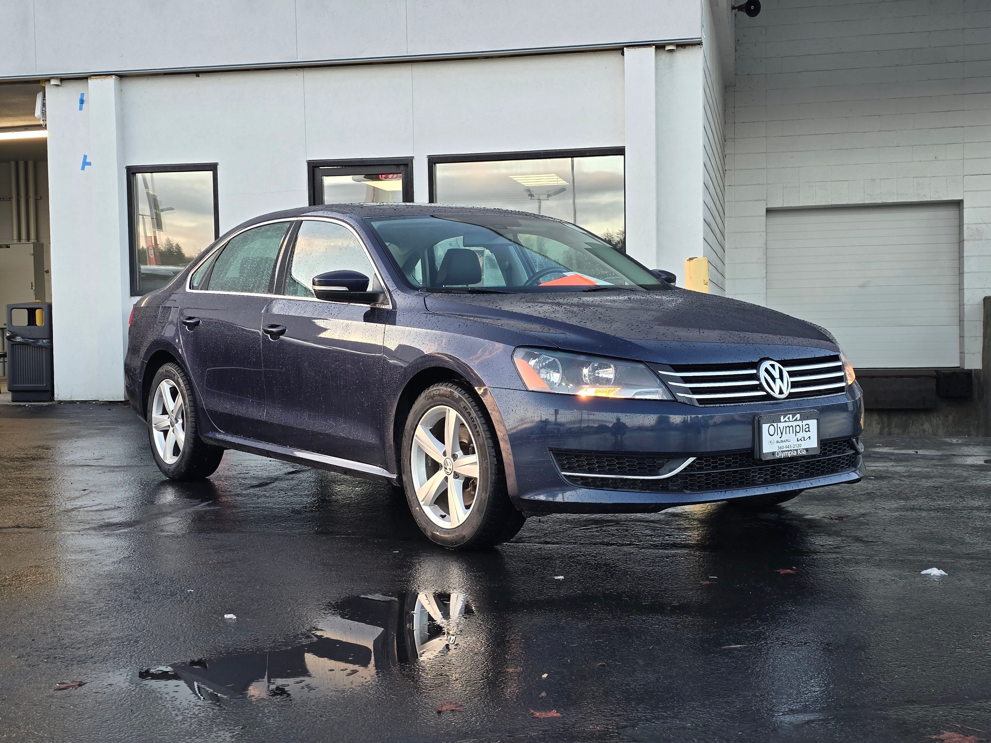 Used 2013 Volkswagen Passat SE with VIN 1VWBP7A31DC065088 for sale in Olympia, WA
