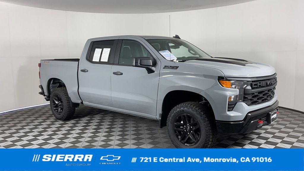 Used 2024 Gray Chevrolet Custom Trail Boss image 1