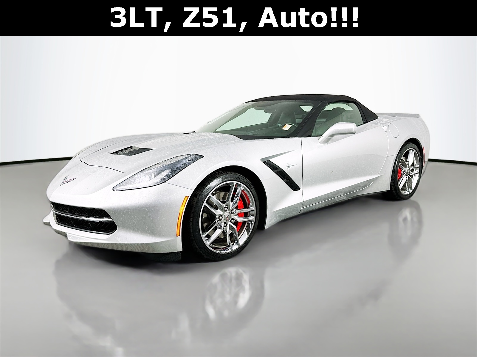 2014 Chevrolet Corvette Stingray Z51 Convertible 3LT photo 3