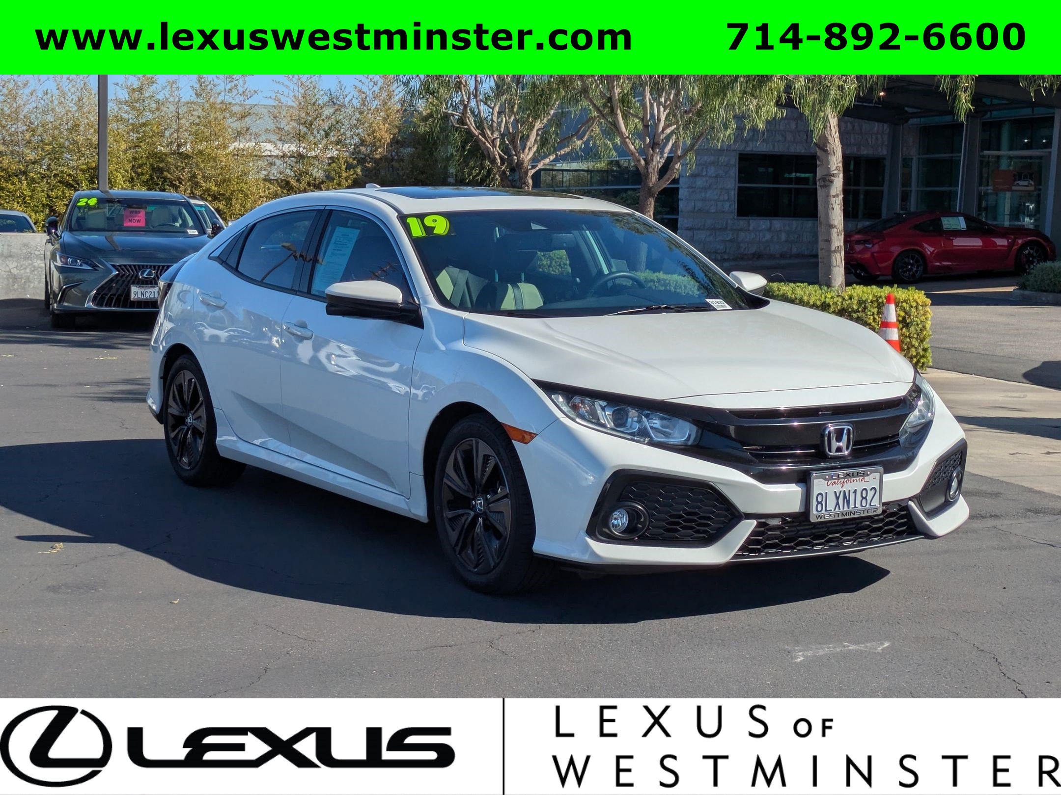 2019 Honda Civic Hatchback EX-L photo 3