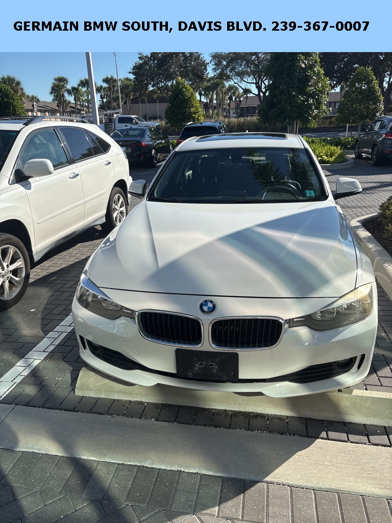 Used 2014 BMW 3 Series 320i with VIN WBA3C3G56ENS68548 for sale in Naples, FL