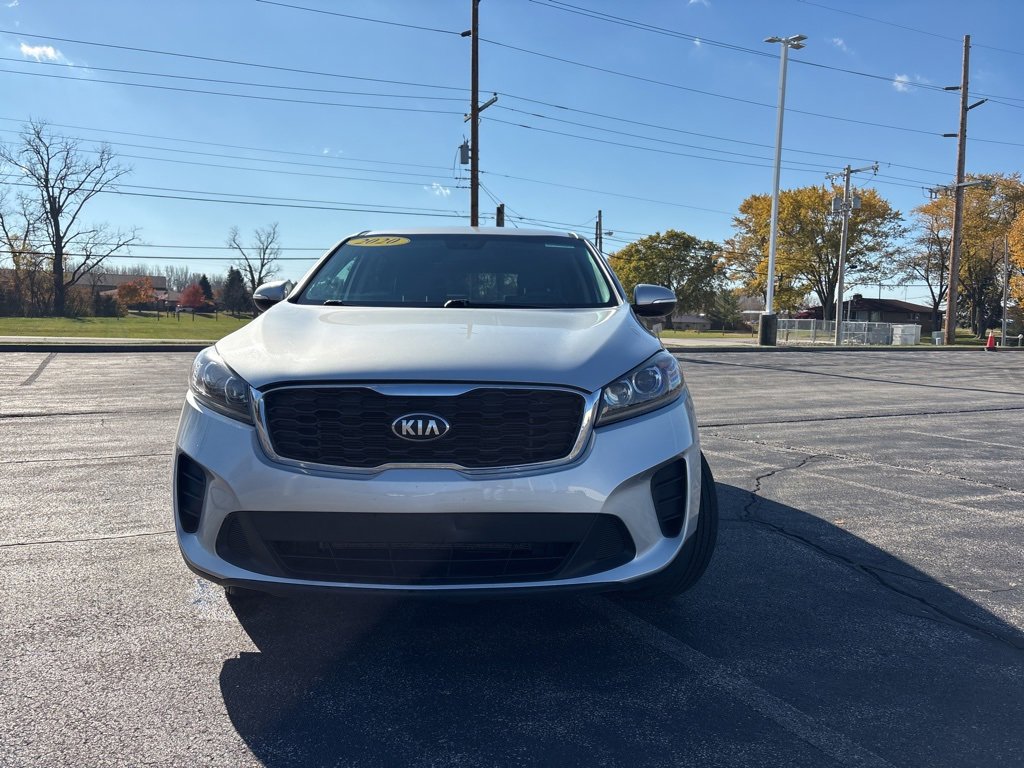 Used 2020 Kia Sorento LX with VIN 5XYPG4A53LG615684 for sale in Michigan City, IN