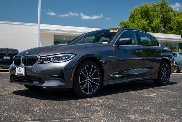 Used 2020 Mineral Grey Metallic BMW 330i xDrive image 1