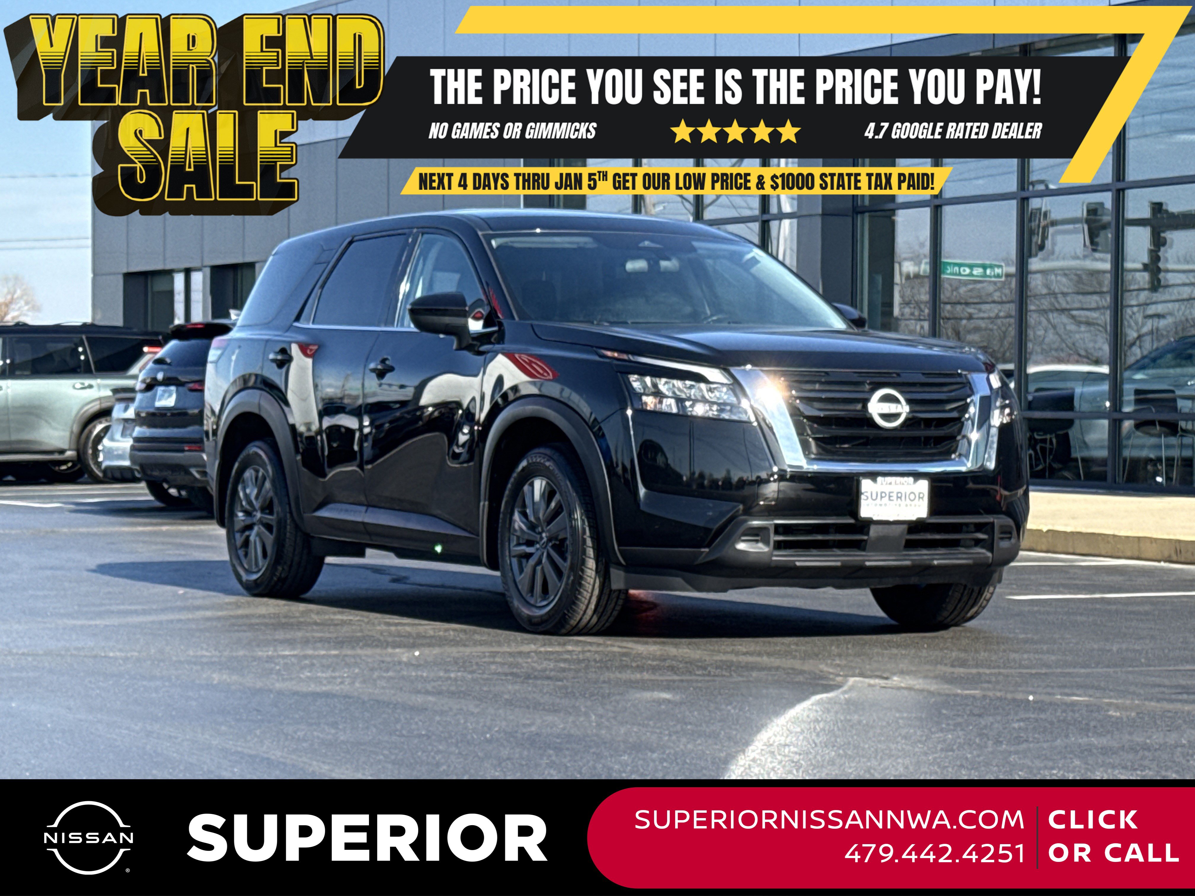 2023 Nissan Pathfinder S's photo