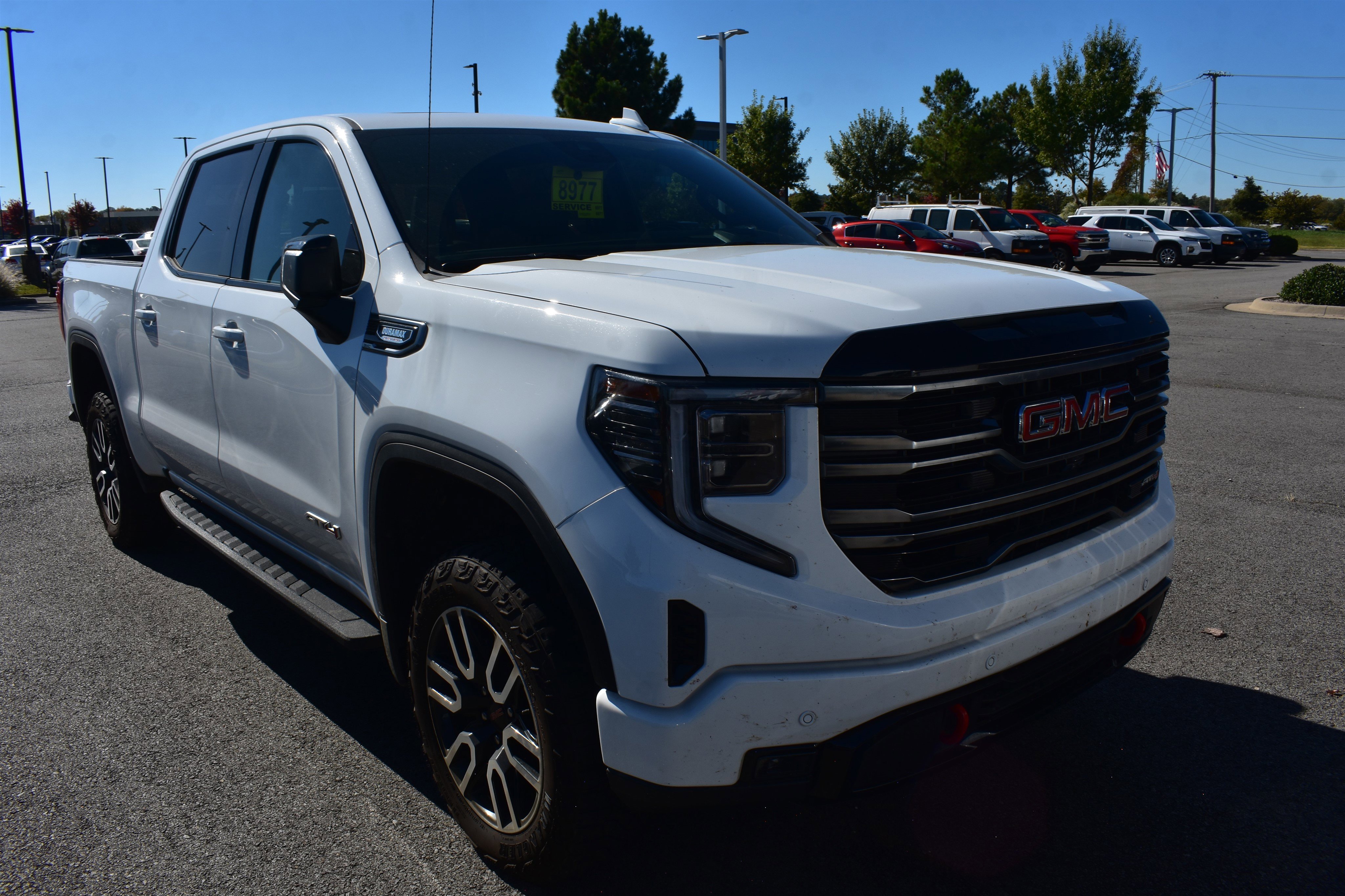 Used 2025 GMC Sierra 1500 AT4 with VIN 3GTUUEE85SG252035 for sale in Little Rock