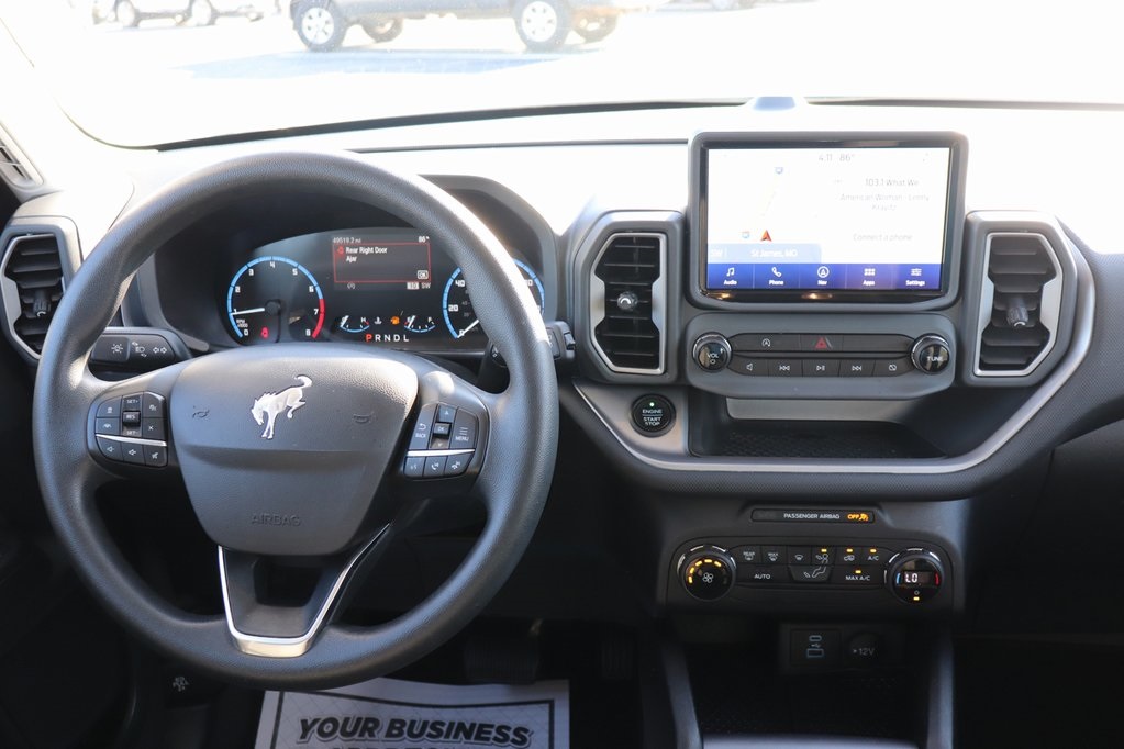 Used 2021 Ford Bronco Sport Big Bend with VIN 3FMCR9B63MRA49302 for sale in Saint James, MO