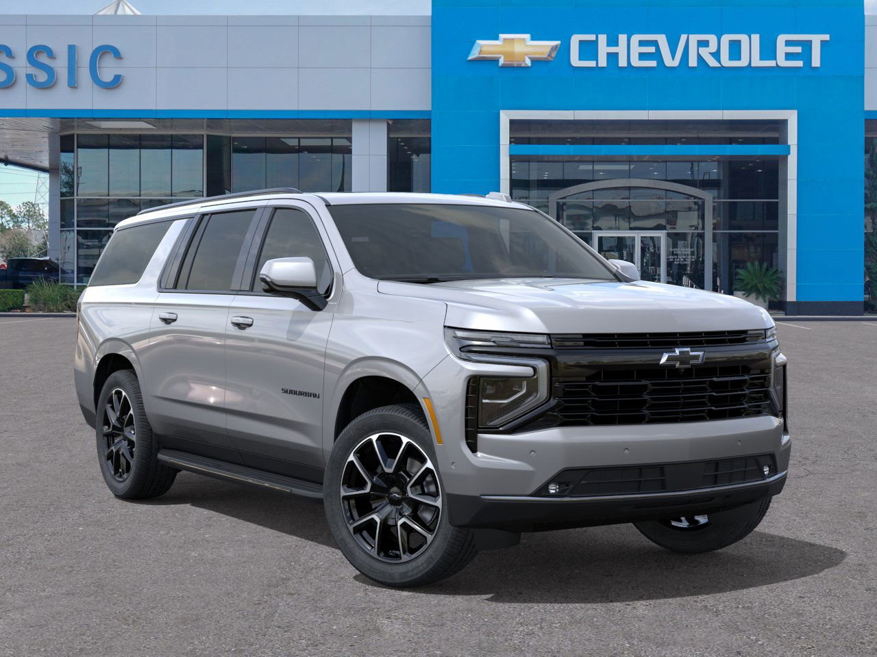 2026 Chevrolet Suburban RST Gray at Classic Elite Chevrolet Hwy 6