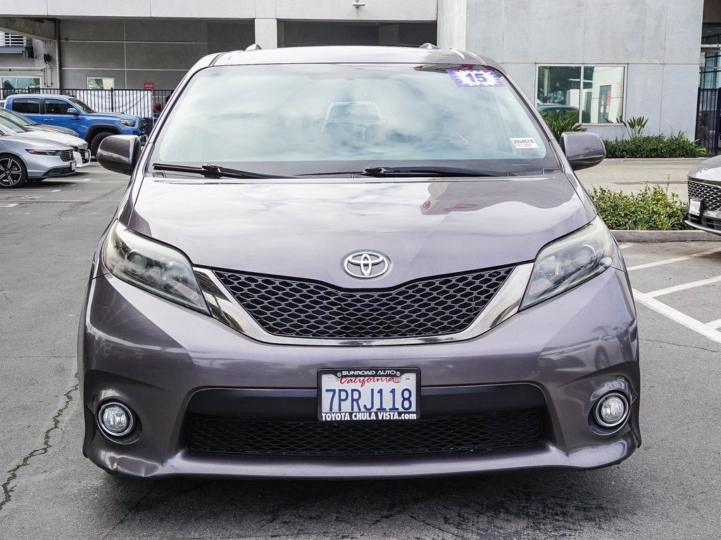 Used 2015 Toyota Sienna SE with VIN 5TDXK3DC9FS687984 for sale in Chula Vista, CA