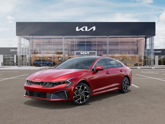 New 2025 Runway Red Kia EX image 1