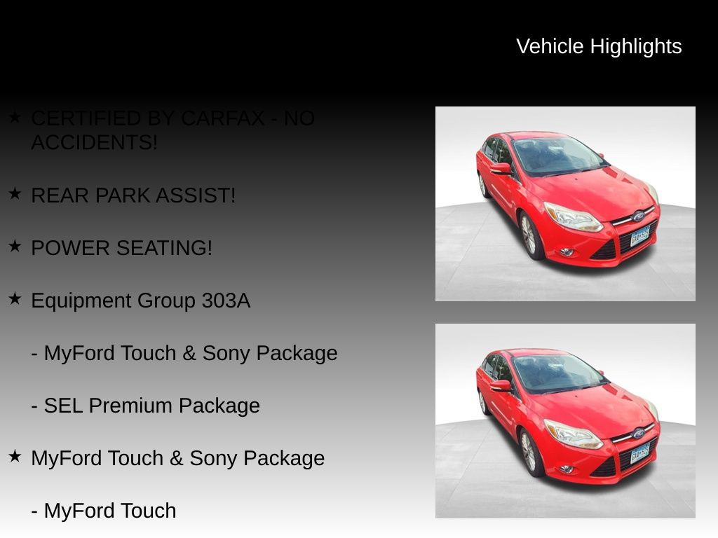 2012 Ford Focus SEL photo 5