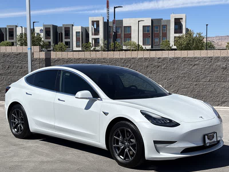 Used 2020 Tesla Model 3 Base with VIN 5YJ3E1EA1LF632338 for sale in Las Vegas, NV