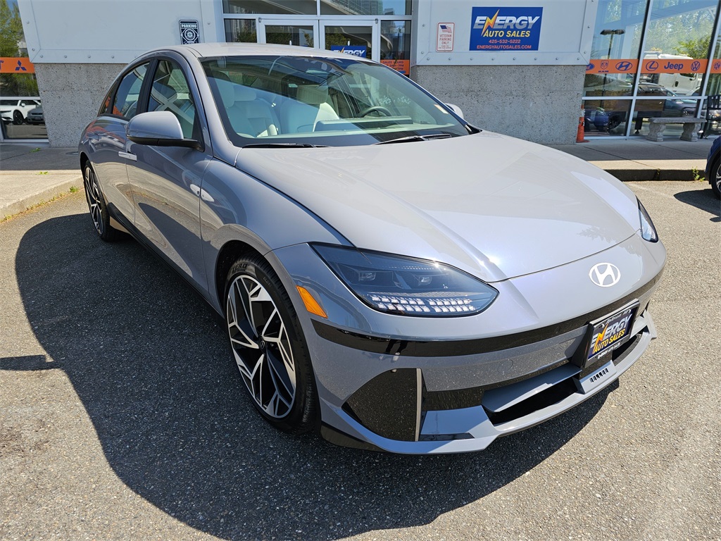 Used 2024 Hyundai IONIQ 6 SEL with VIN KMHM34AA8RA080609 for sale in North Bend, WA