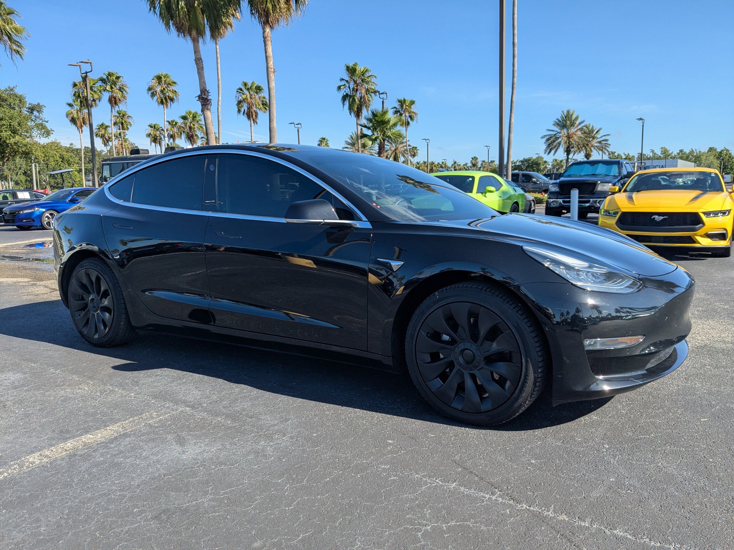 Used 2018 Tesla Model 3 Base with VIN 5YJ3E1EA6JF156486 for sale in Plant City, FL