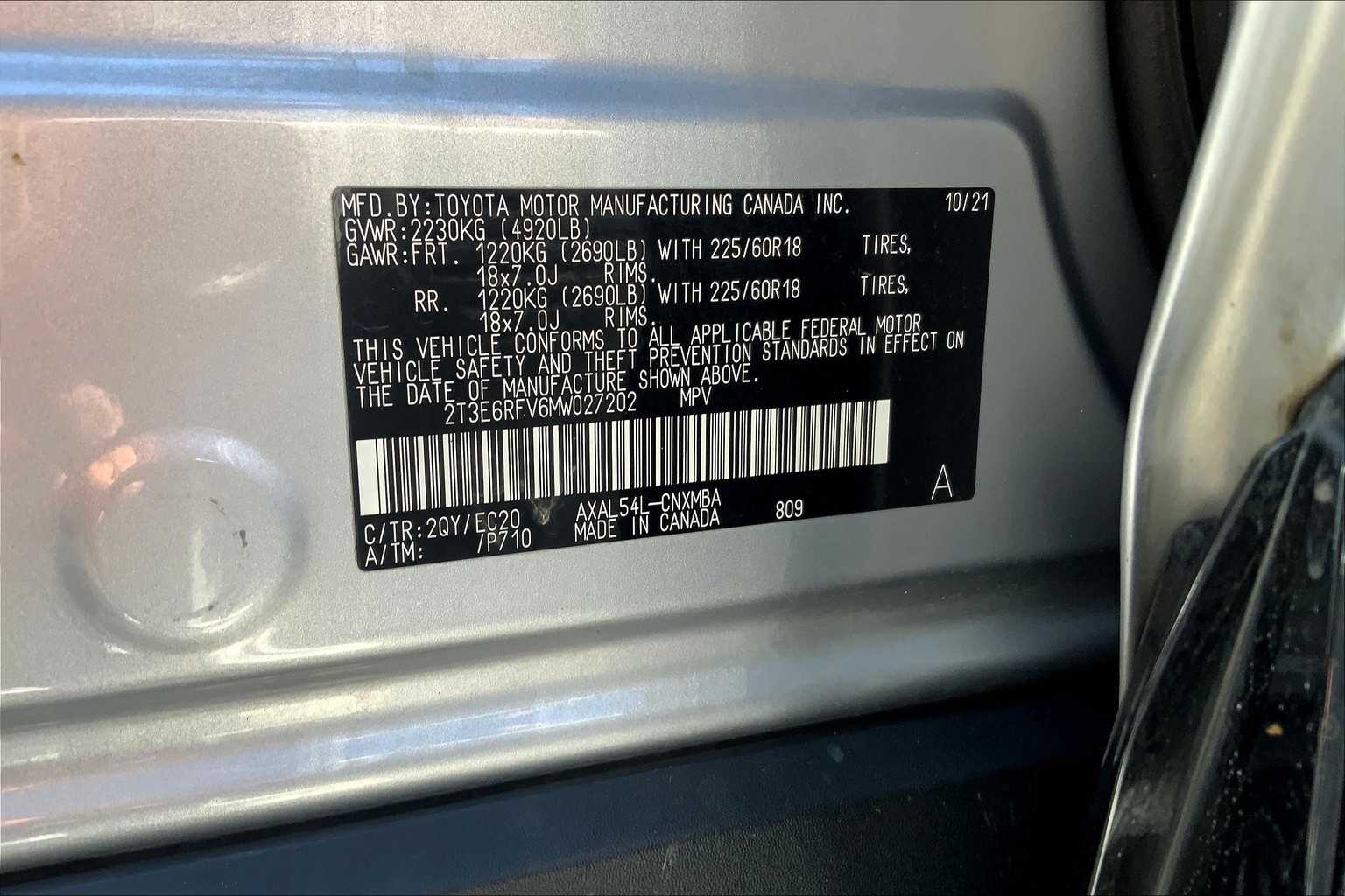 2021 Toyota RAV4 Hybrid XSE photo 26