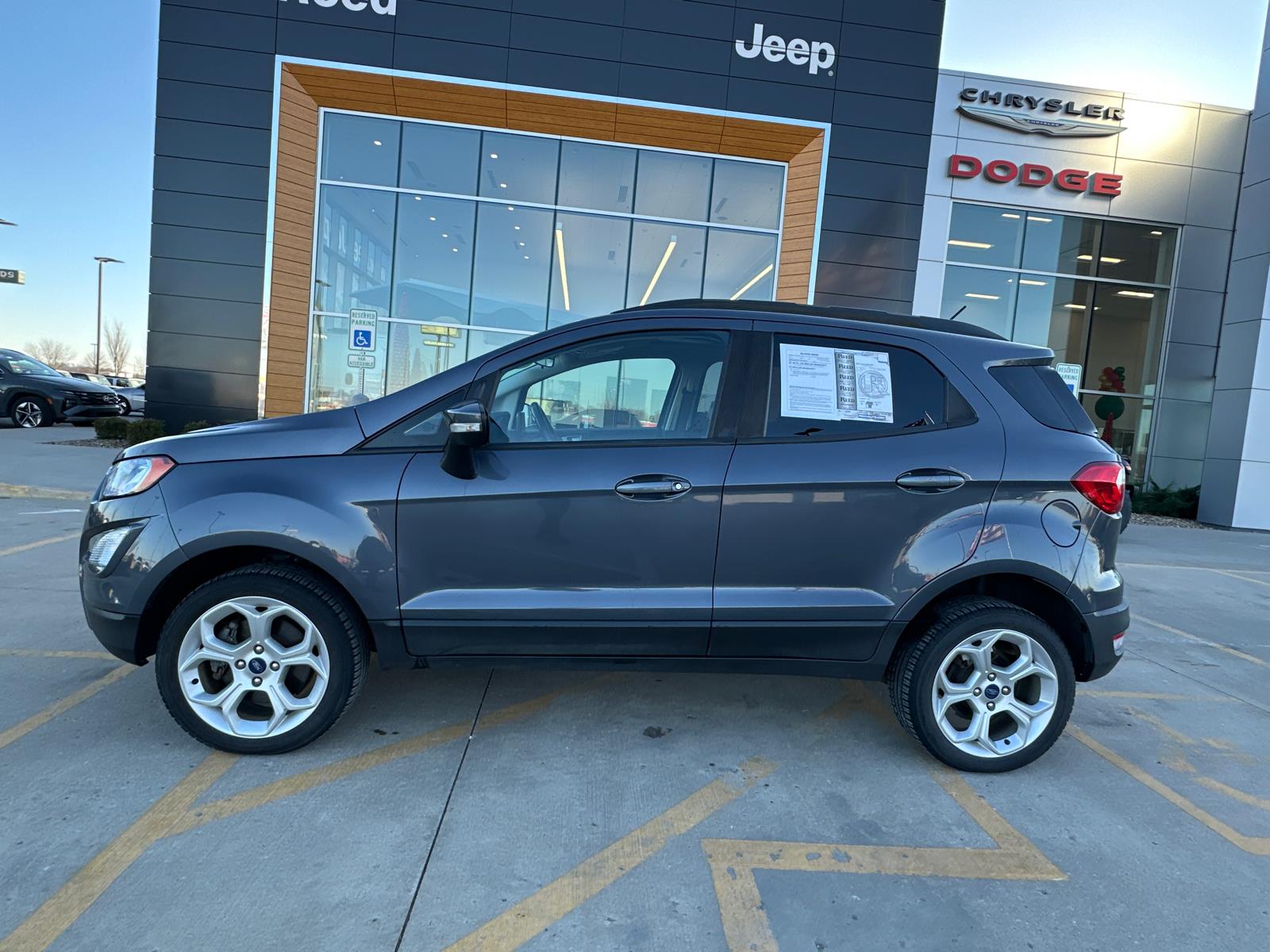 Used 2021 Ford EcoSport SE with VIN MAJ6S3GL7MC454875 for sale in Kansas City