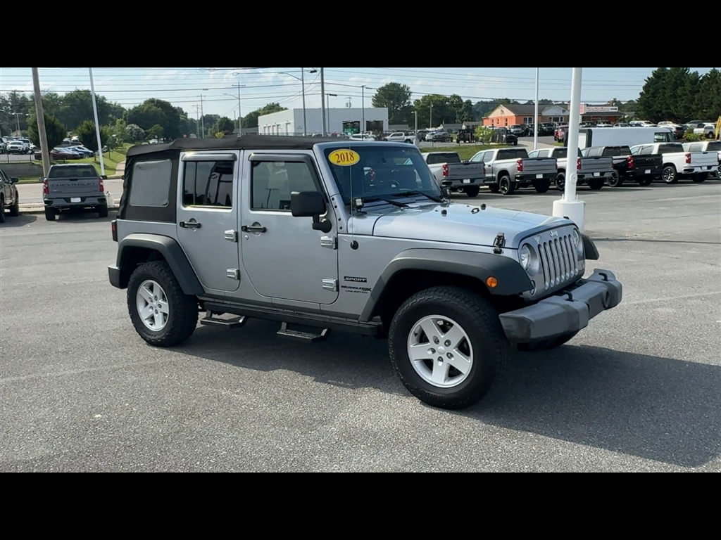 2018 Jeep Wrangler Unlimited Sport S photo 2