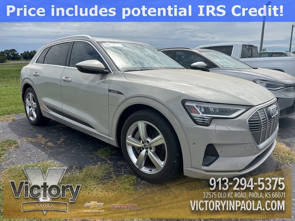 Used 2019 Audi e-tron Premium Plus with VIN WA1LAAGE6KB023964 for sale in Kansas City