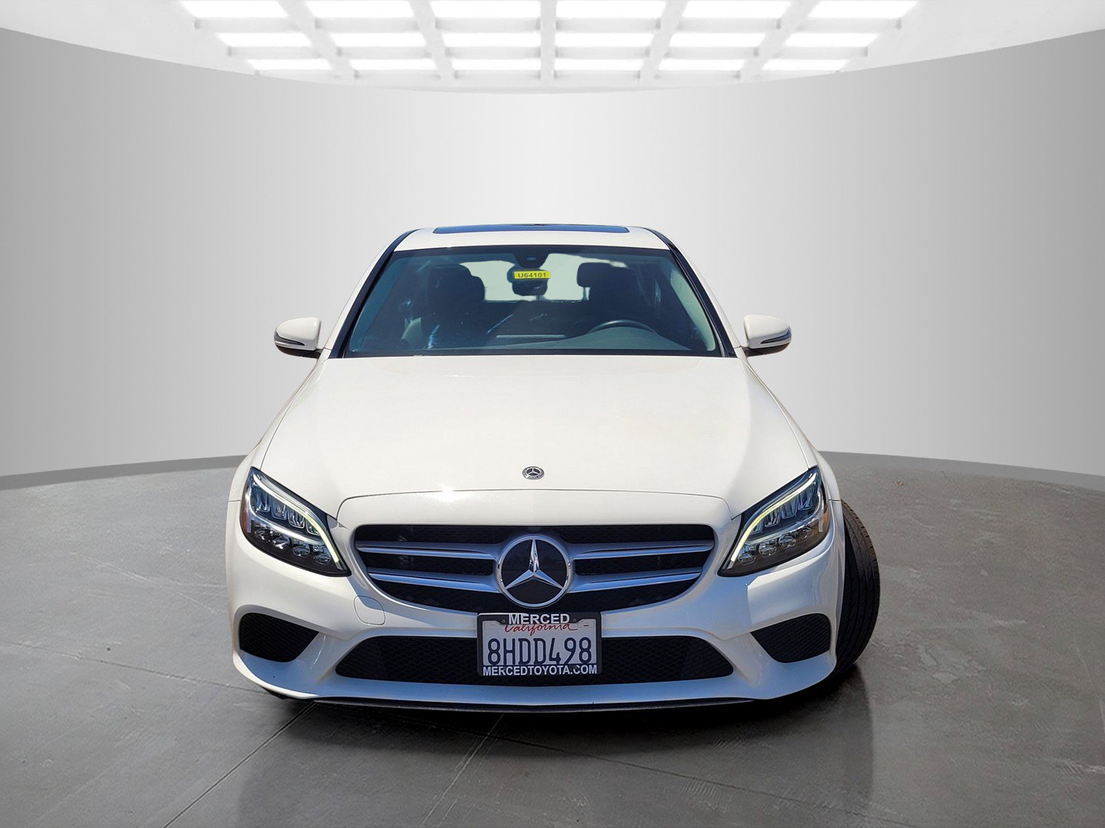 Used 2019 Mercedes-Benz C-Class Sedan C300 with VIN 55SWF8DB1KU300233 for sale in Merced, CA