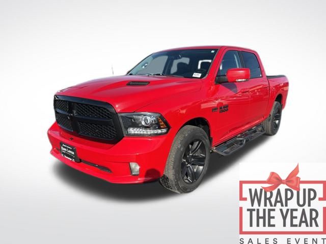 Used 2017 RAM Ram 1500 Pickup Night with VIN 1C6RR7MT5HS733842 for sale in Champaign, IL