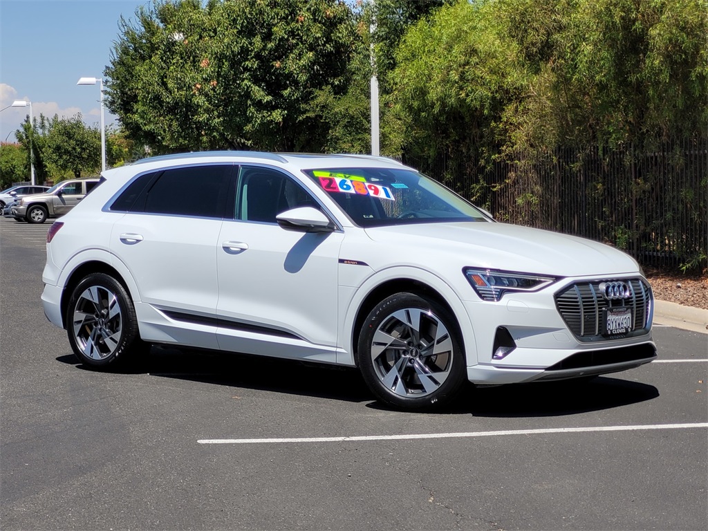 Used 2022 Audi e-tron Premium with VIN WA1AAAGE7NB005355 for sale in Clovis, CA