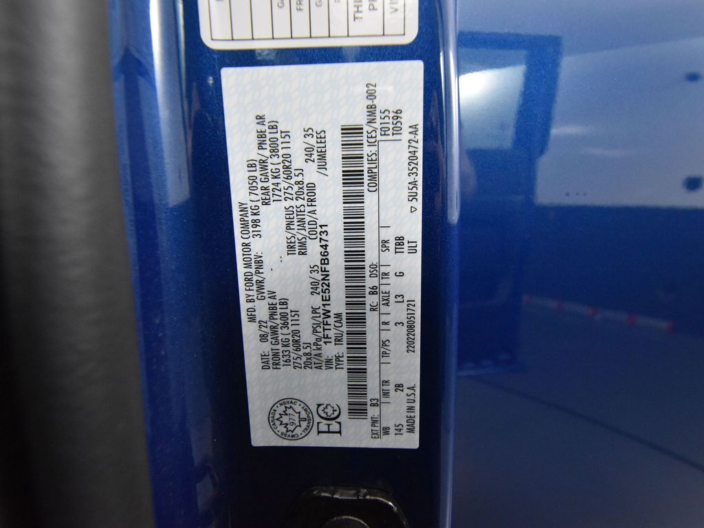 2022 Ford F-150 Lariat photo 43