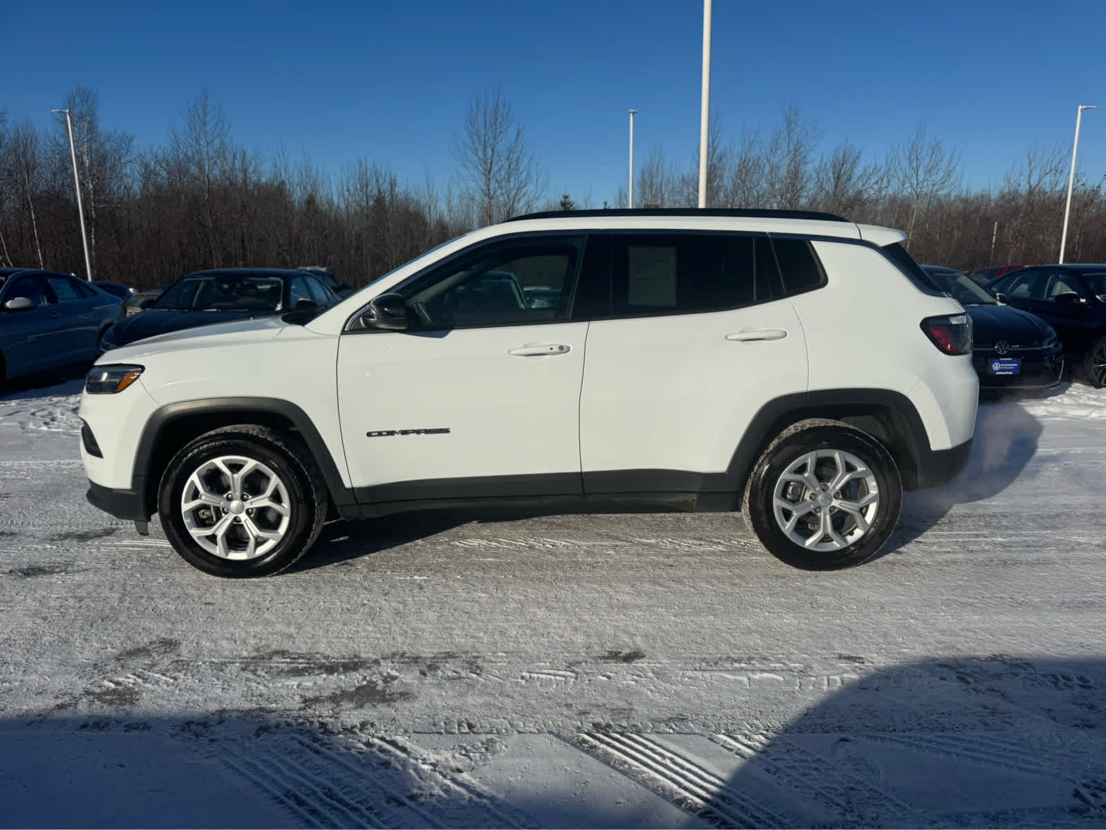 Used 2024 Jeep Compass Latitude with VIN 3C4NJDBN1RT110607 for sale in Hermantown, Minnesota