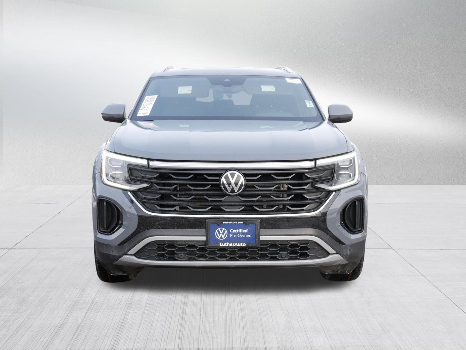 Certified 2024 Volkswagen Atlas Cross Sport SE w/Tech with VIN 1V2KE2CA4RC211500 for sale in Brooklyn Center, Minnesota