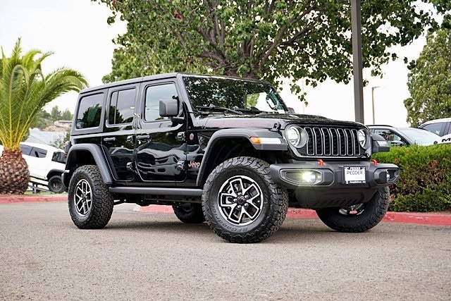 New 2025 Black Clear-Coat Exterior Paint Jeep Rubicon image 2