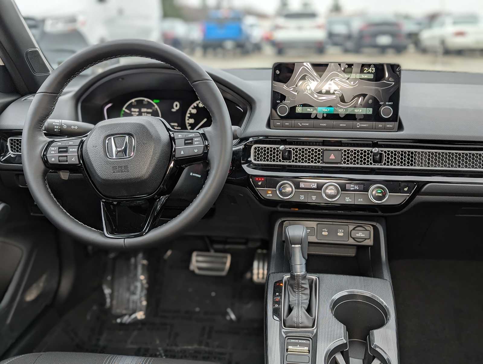 2026 Honda Civic Hatchback Hybrid Sport photo 3