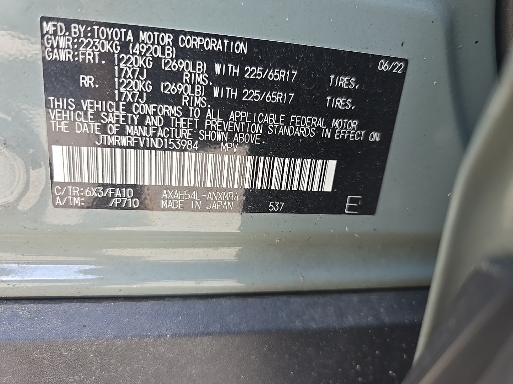 2022 Toyota RAV4 Hybrid XLE photo 11