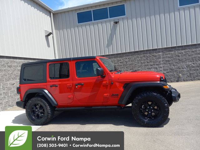 2021 Jeep Wrangler Unlimited Willys photo 2