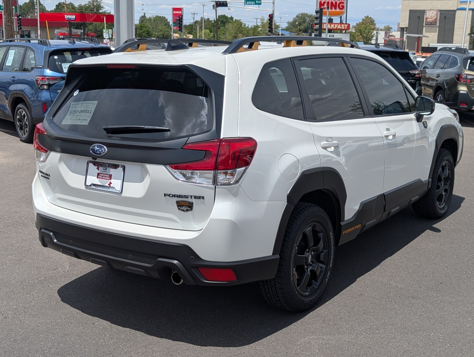 Used 2024 Crystal White Pearl Subaru Wilderness image 2