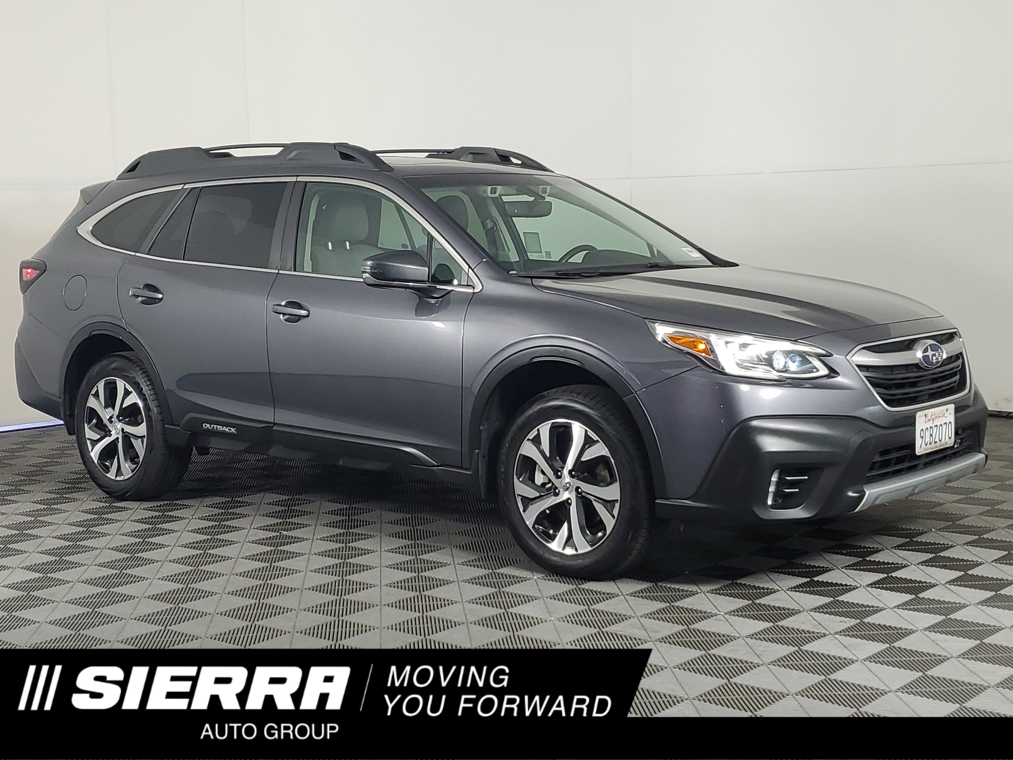 Used 2022 Magnetite Gray Metallic Subaru Limited image 1