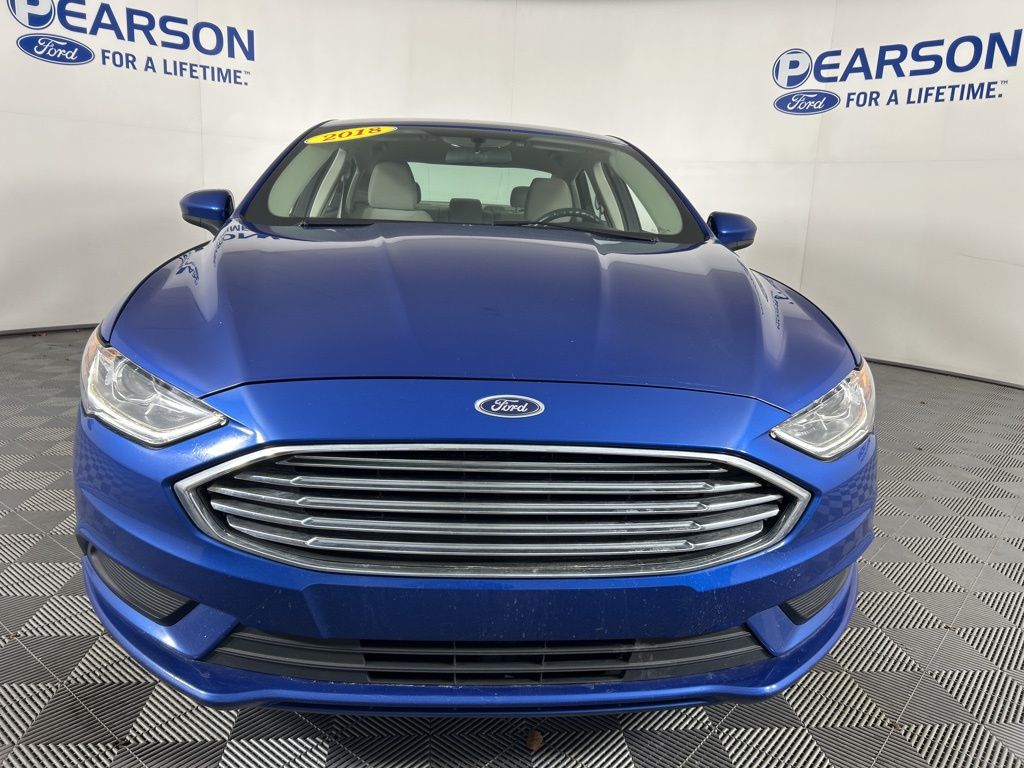Used 2018 Ford Fusion Hybrid SE with VIN 3FA6P0LU8JR134010 for sale in Zionsville, IN