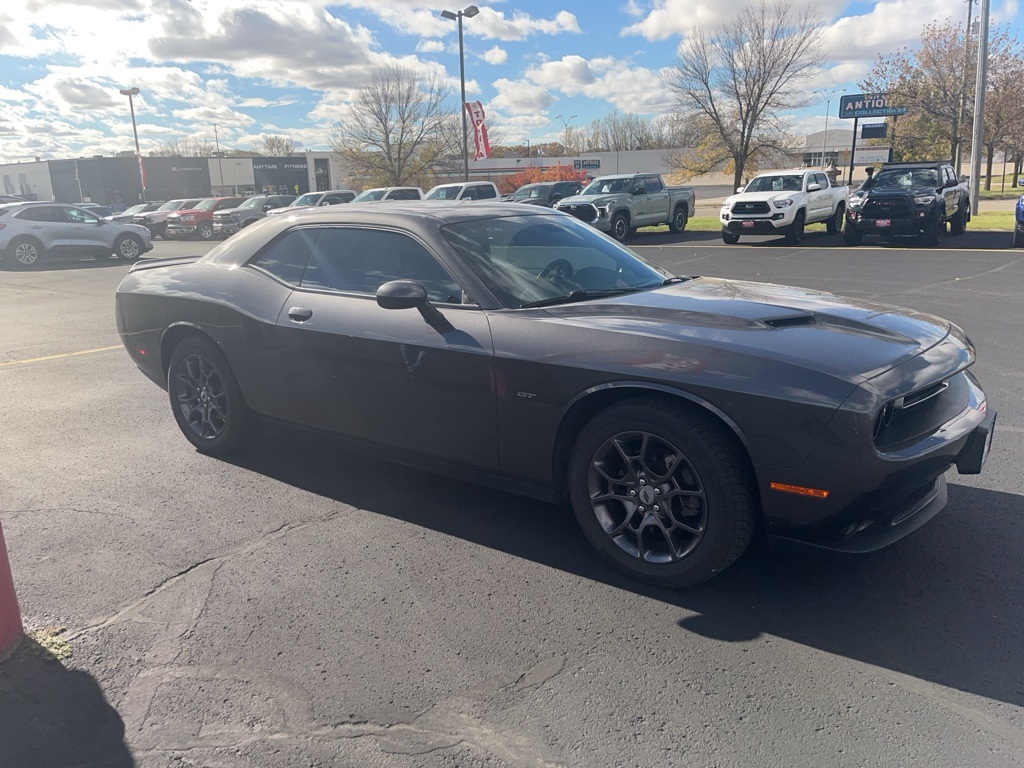 Used 2018 Dodge Challenger GT with VIN 2C3CDZGG7JH257165 for sale in Fergus Falls, Minnesota