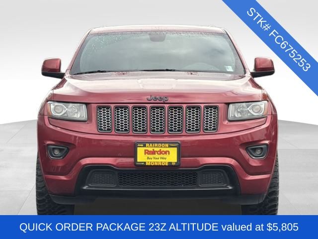 Used 2015 Jeep Grand Cherokee Altitude with VIN 1C4RJFAG1FC675253 for sale in Monroe, WA