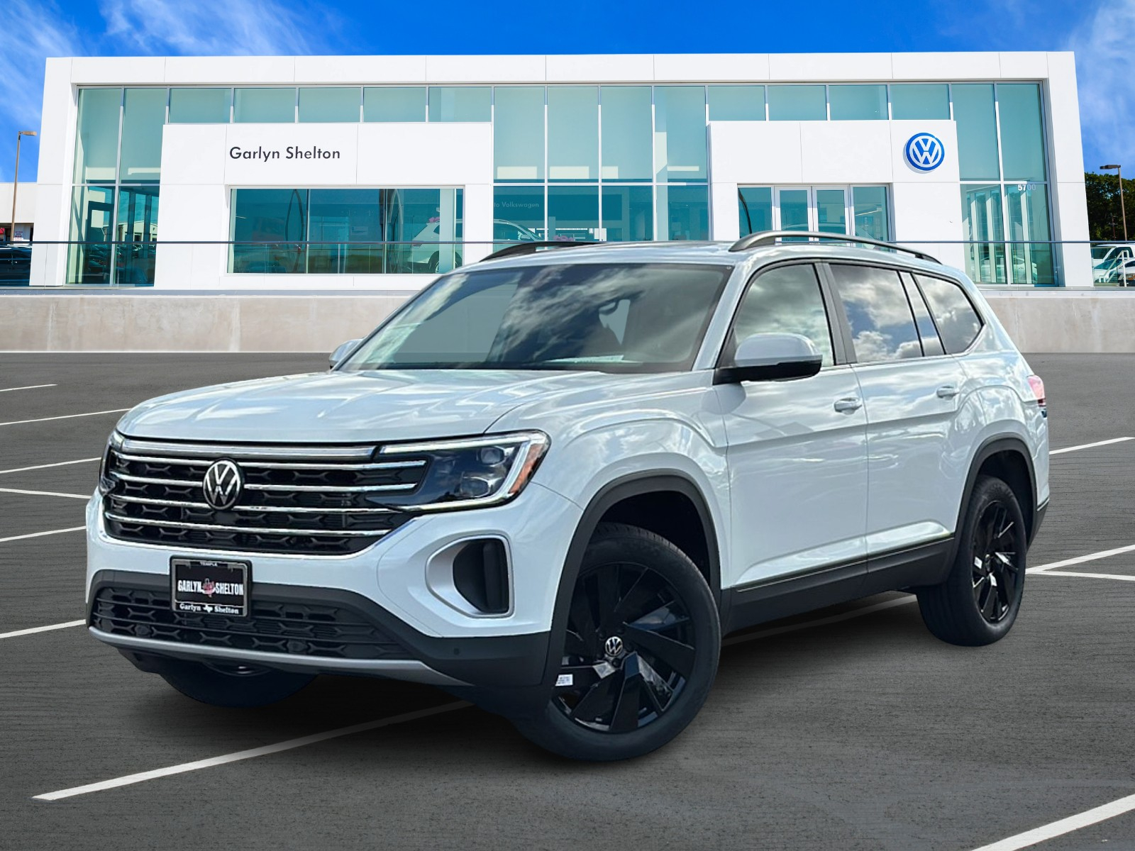 New 2025 Pure White Volkswagen 2.0T SE w/Technology image 1